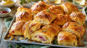 Apéro : ces feuilletés au jambon de dinde et gouda partent si vite, ne faites plus cette erreur avant de les enfourner