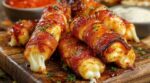 Apéro du samedi : ces mozzarella sticks bacon-sucre roux sans friture cartonnent grâce à un secret tout bête