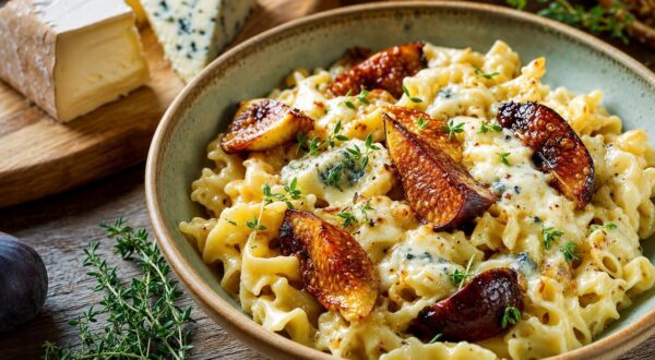 Arrêtez de noyer vos pâtes : cette sauce italienne légère avec ce fruit caramélisé et double fromage change tout