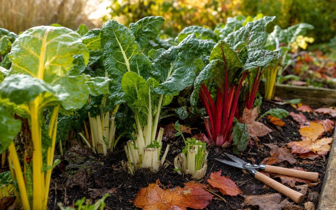 Blettes au potager : attention à cette erreur d'octobre qui vous prive de la dernière belle vague de feuilles