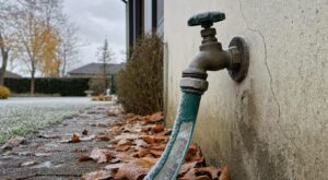 Ce réflexe avec votre tuyau d'arrosage en hiver peut fissurer le mur et vous coûter très cher au printemps