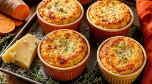 Ce simple légume rôti mixé en petits flans salés au parmesan : mes invités ont cru que je sortais d'un cours de cuisine