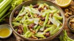 Céleri branche : cette salade croquante aux dattes et noix vous évite le geste qui le rend tout mou