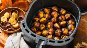 Châtaignes : cette cuisson à l'airfryer fait tomber la petite peau d'un coup, si vous pensez à ce geste clé