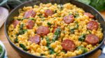 Coquillettes chorizo-épinards : ce geste à bannir pour réussir ce plat express à 5 ingrédients ultra crémeux