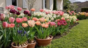 Deux voisins ont planté tulipes et narcisses en septembre : un seul profitera d'un massif fleuri sans interruption jusqu'en juin