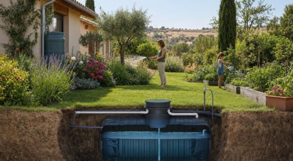 Elle a enterré une cuve d'eau de pluie à plusieurs milliers d'euros : 6 ans après, l'installateur lui révèle le bilan