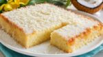 Gâteau coco : cette technique au lait concentré le rend si fondant qu'on le mange à la cuillère