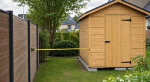 Les agents d'urbanisme n'en peuvent plus de le répéter : poser un abri de jardin contre la clôture se joue sur 2 mesures simples