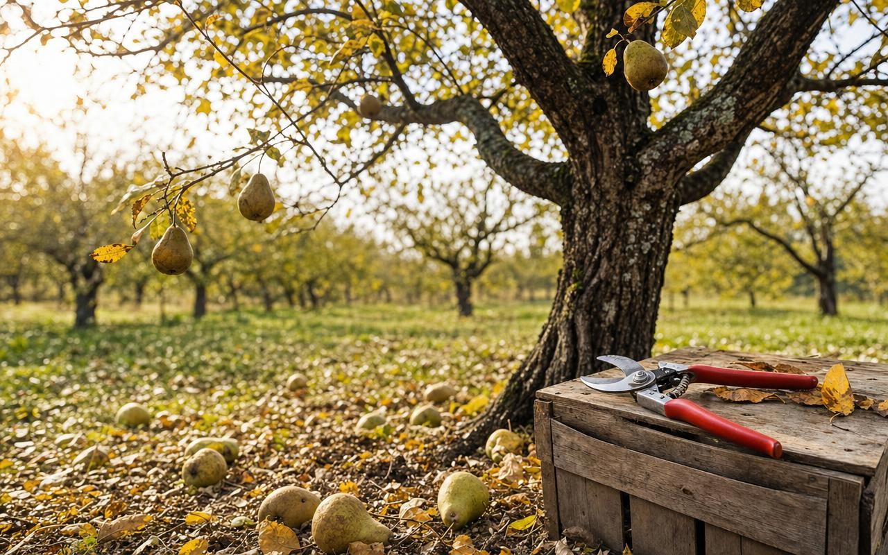 Les arboriculteurs supplient d'arrêter cette habitude d'automne avec le poirier, elle ruine la récolte du printemps