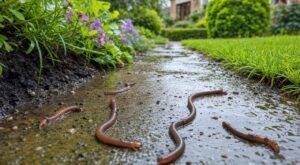Les biologistes n'en peuvent plus de le répéter : les vers de terre ne sortent pas après l'orage d'avril pour éviter la noyade