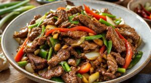 Les cuisiniers des restaurants chinois le font sur le bœuf : ce geste avec cette poudre évite une erreur qui ruine tout