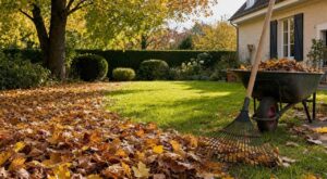 Les paysagistes n'en peuvent plus de le répéter : laisser ce tapis de feuilles sur le gazon en automne provoque une asphyxie fongique en 7 jours