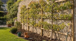 Les pépiniéristes n'en peuvent plus de le répéter : planter des poiriers à plat contre un mur en novembre crée un verger sans place