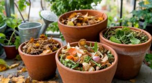 Mon voisin ne range jamais ses pots de fleurs vides en octobre : ce qu'il met dedans lui évite d'acheter du terreau en mars
