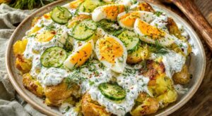 Pommes de terre écrasées : cette crème blanche sans mayo fait de l'entrée la star du repas en 30 minutes