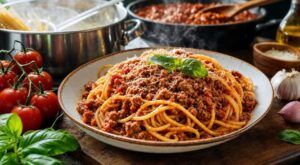 Spaghetti bolognaise maison : ce geste oublié avec l'eau de cuisson évite un plat fade et sec