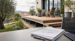 Terrasse en bois sur plots : ce document d'urbanisme oublié peut faire capoter la vente de votre maison