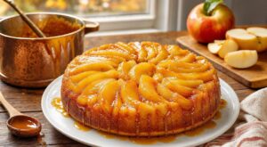 Un dimanche gris, ce gâteau renversé aux pommes caramélisées a fait rappliquer tout le monde… si vous évitez ce geste