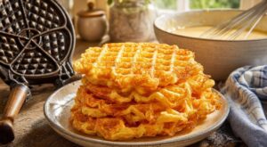 Voici les gaufres de foire de ma grand-mère : ce détail dans la pâte les rend plus croustillantes que toutes les autres