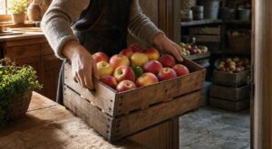 Vous laissez vos pommes dans la cuisine ? Cette erreur les fait rider avant Noël, voici où les mettre pour les sauver