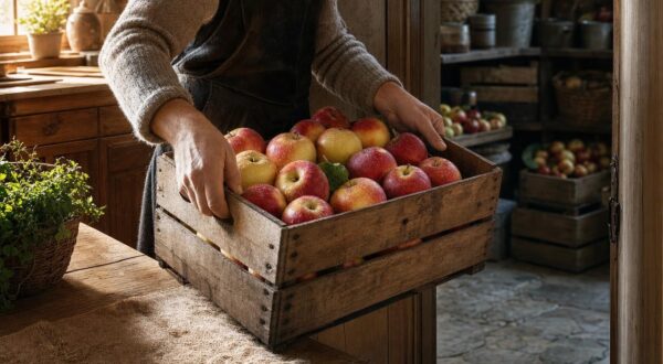 Vous laissez vos pommes dans la cuisine ? Cette erreur les fait rider avant Noël, voici où les mettre pour les sauver