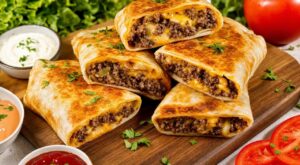 Wraps cheeseburger croustillants : ce geste de cuisson simple évite la tortilla molle et rend le fromage irrésistible